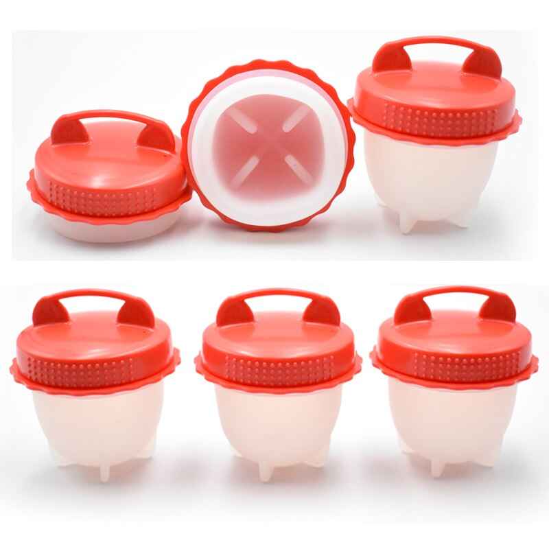Kitchen Silicone Egg Maker Egg Cup Cooker Hard boil Eggs Without the Shell Egg Tools Mold Easy Cook Eggs Poached Boiler