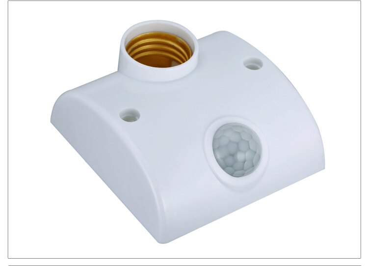 Menselijk lichaam inductie e27 houder met automatische body infrarood ir sensor pir motion detector verstelbare tijd & gevoeligheid