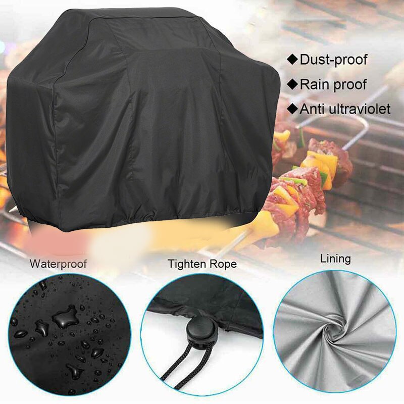 Extra Large BBQ Cover Waterproof Heavy Duty Garden Outdoor Barbecue BBQ Grill Protector HYD88