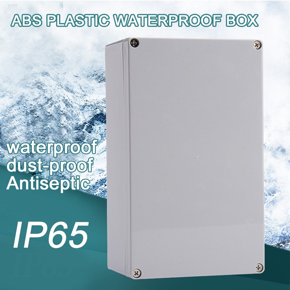 Enclosure Case Indoor Outdoor Dustproof DIY Junction Box Connection Terminal Instrument Electrical Project Waterproof Monitoring