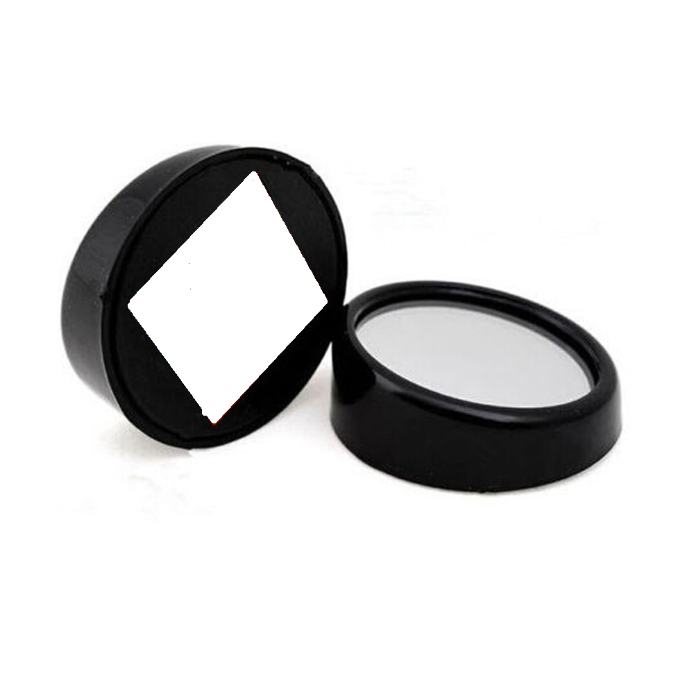 1 Pair Latest Wide Angle Convex Car Blind Spot Round Side View Rearview Mirror