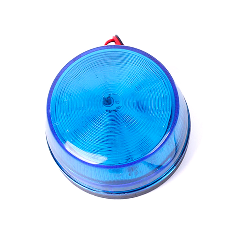 12v sikkerhedsalarm strobesignal sikkerhedsadvarsel blinkende led-lampe 90s/ minut trafikalarm signallampe blå / rød / gul