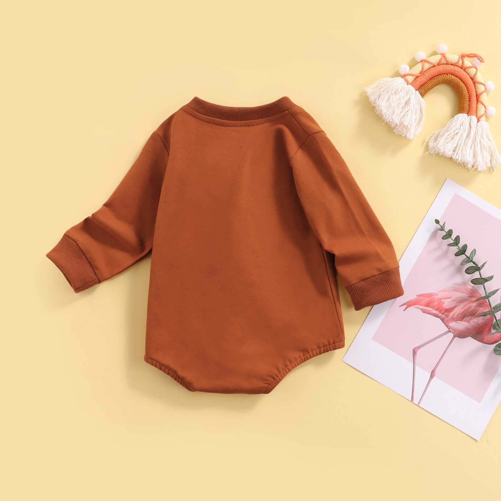 Citgeett Herbst Kleinkind Baby Mädchen Jungen Karosserie knapp Gedruckt Langen Ärmeln Overall Outfit Kleidung Frühling Anzug