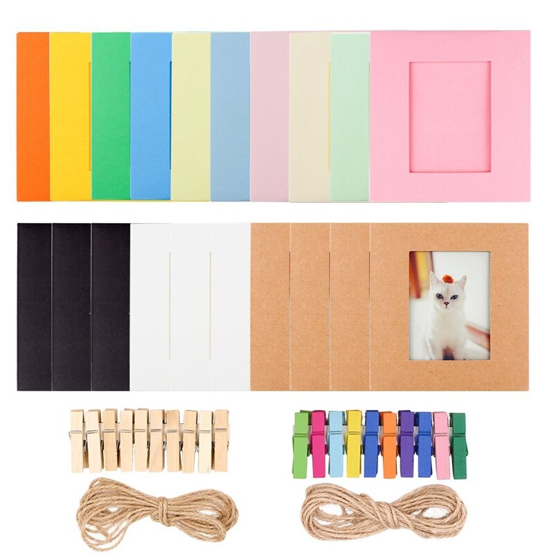 Para Fujifilm Instax Mini cámara, para Polaroid, álbum de fotos de 3 pulgadas, pegatina de Color, FrameSnap, Z2300, Alexa Matic Instant Camer