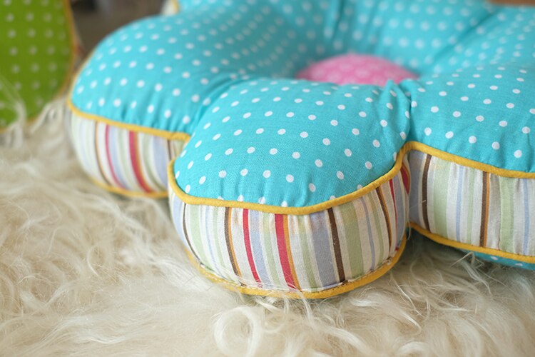 Creatieve 3D Bloem Stoel Zitkussen Dikke Bil Zitten Pad Home Decor Sofa Kussen Kussen Lumbale Taille Ondersteuning Kussen Mat J