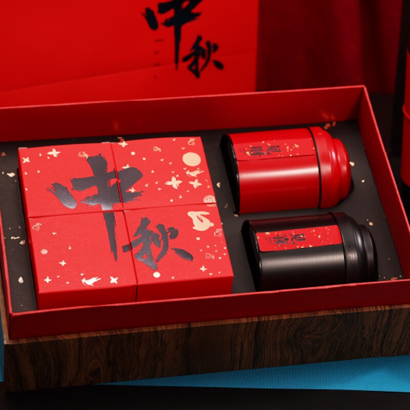 Tea Bag Storage Box Caddy Set Ceramic Smell Proof Leaves Container Japanese Tea Voorraadbussen Keuken Storage Supplies AB50CY