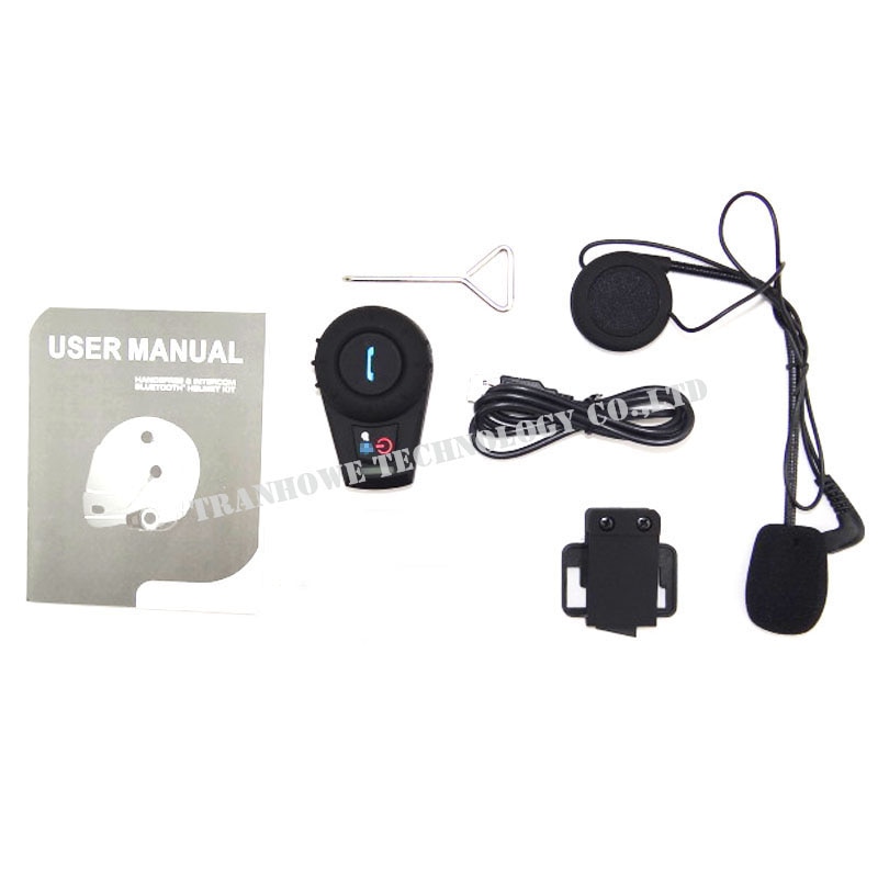 Originele Freedconn Bluetooth Motorhelm Intercom Headset Met Fm Radio