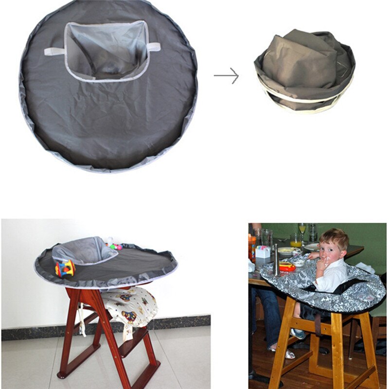 Babies Eating Protect Mat Baby Things Throwing Waterproof Protect Mat Eat Chair Cushion Booster