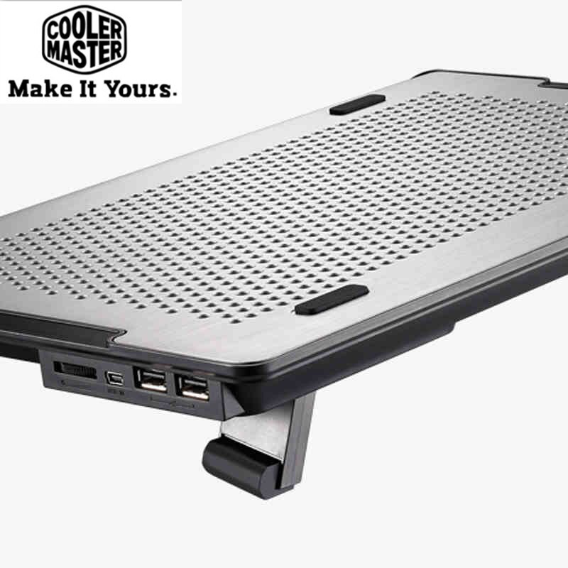 Cooler Master A200 Ultra-Slim Laptop Koeler Dual Fan Twee Usb-poort Gaming Laptop Cooling Voor Pad Base 9-16Inch 140Mm Stille Fans