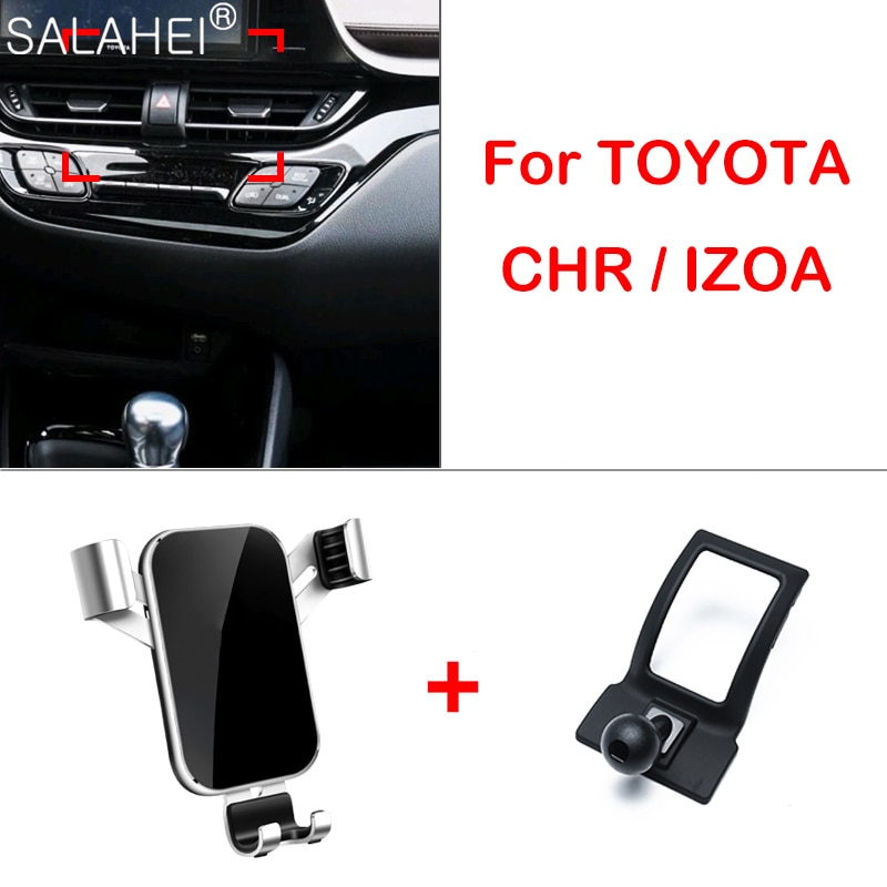 Telefoon Houder Voor Toyota Chr Interieur Dashboard Houder Mobiele Stand Ondersteuning Auto Accessoires Mobiele Telefoon Houder