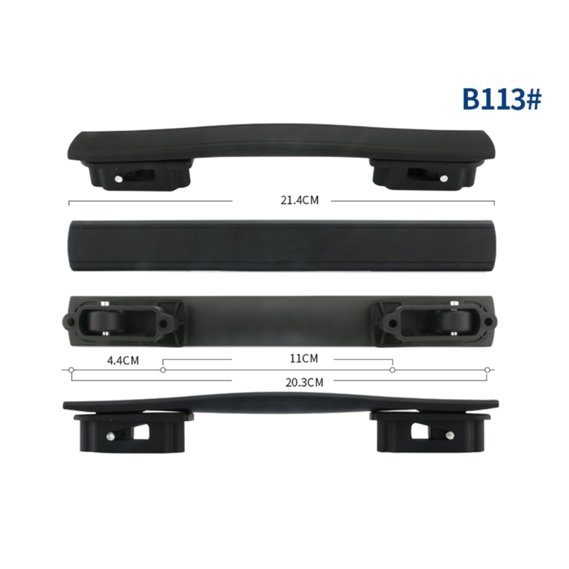 1Pc Koffer Bagage Plastic Reserveband Flexibele Handgreep Gripvervanging Voor Reisvervangende Bagage: Goud