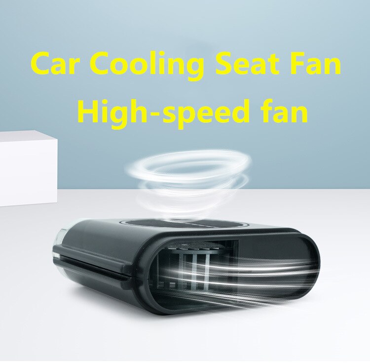 Usb High-Speed Auto Koeling Zetel Fan Luchtkoeling Ventilator Koeler Voertuig Elektrische Ventilator Koeling Tool Voor Autostoelen
