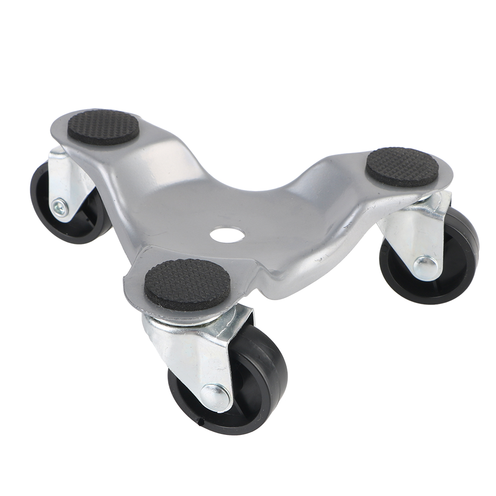 Mover dolly 3 rodas mover objeto pesado movendo dolly móveis triangular ferro para armário mover roda móveis móveis: Laranja