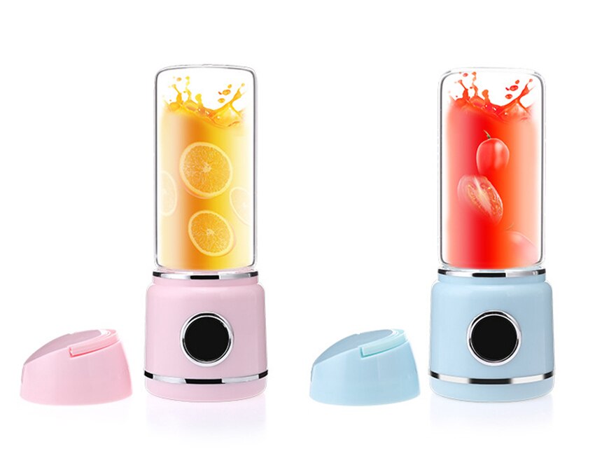 Draagbare elektromechanische dynamische oplading mini fruit- en groentesap van multifunctionele sapcentrifuge sapbeker  d046