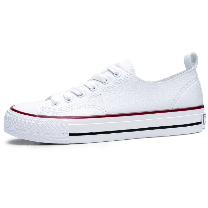 Classic ladies casual shoes ladies skateboard shoes leather ladies skate shoes