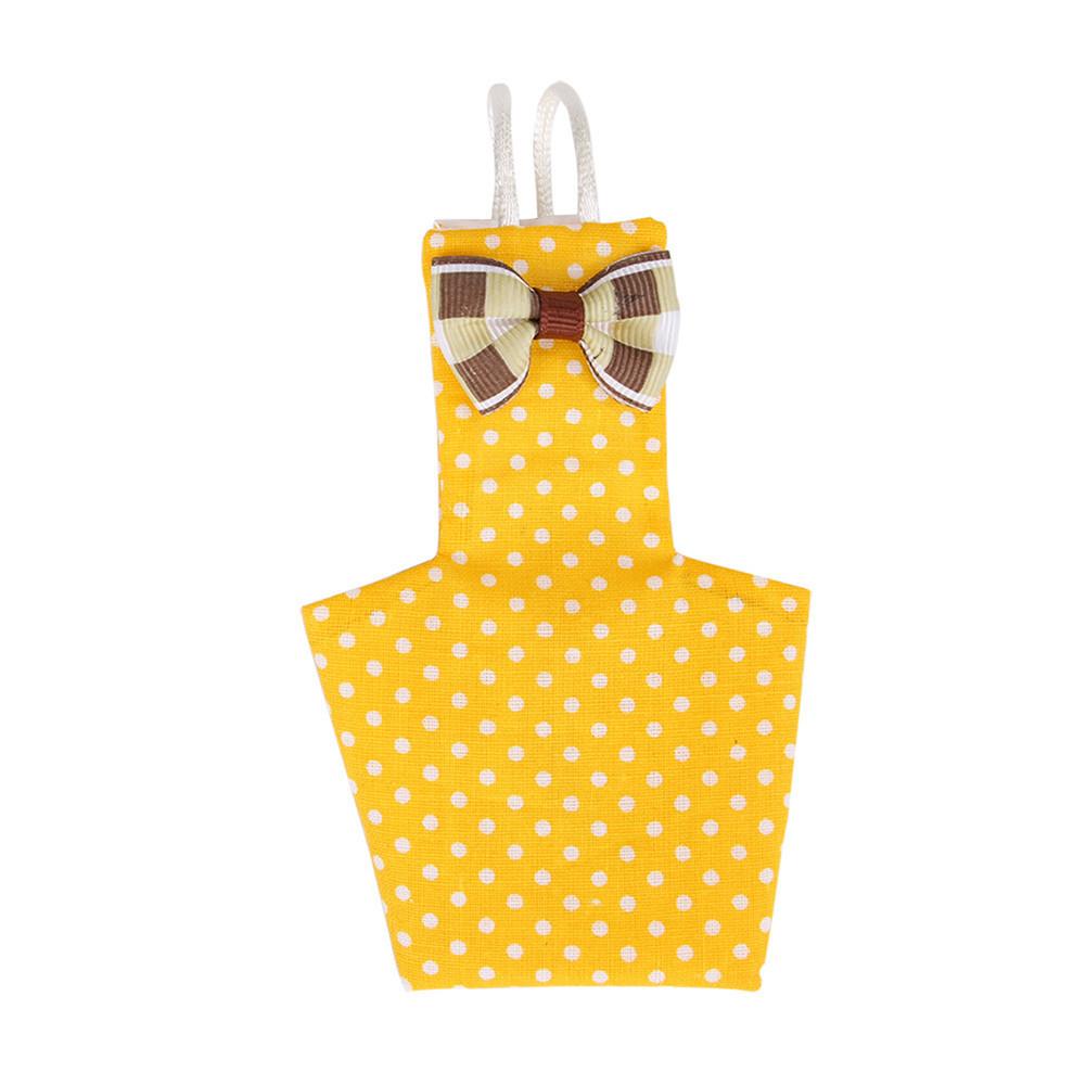 Innovadoras pájaro mascota ropa loro pañal servilleta hecho a mano pájaro pantalones lindo traje de vuelo piloto ropa para Cockatiel periquito: Yellow / S