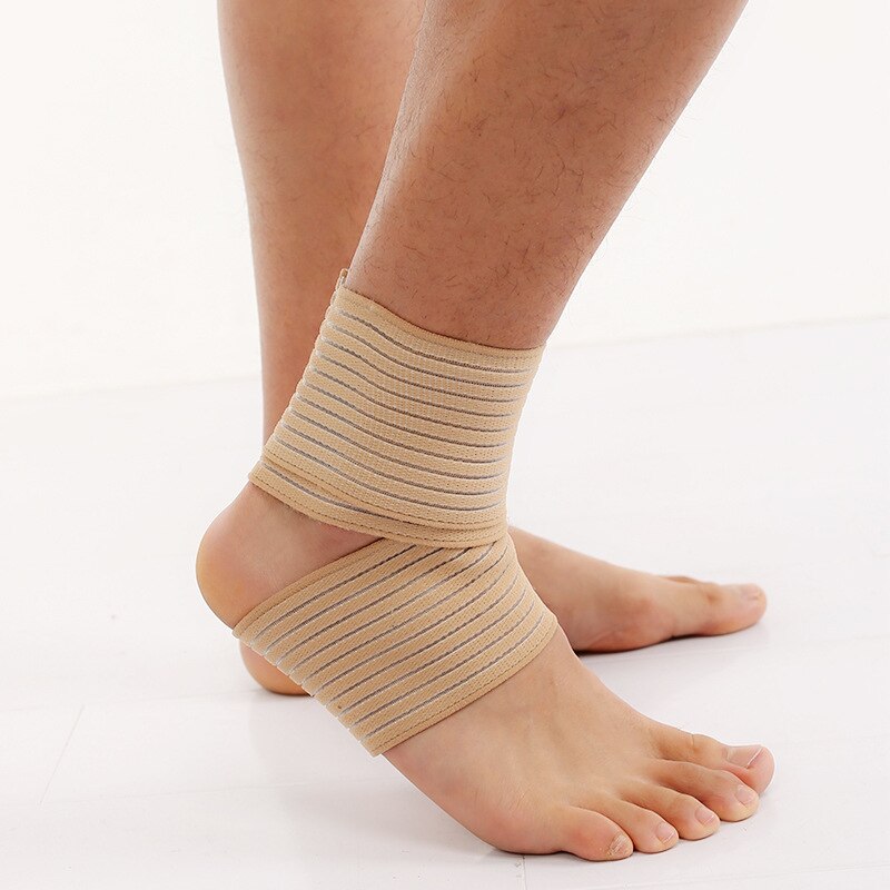 Elastische Sport Veiligheid Enkel Ondersteuning Voetbal Basketbal Taekwondo Sport Bescherming Bandage Gym Enkelletsel Brace Guard Beschermen