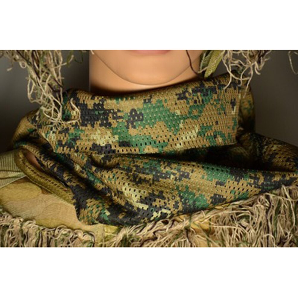 Pañuelo para exterior actividades pañuelo Material de la malla de la cubierta de la cabeza el cuello a prueba de polvo: 13