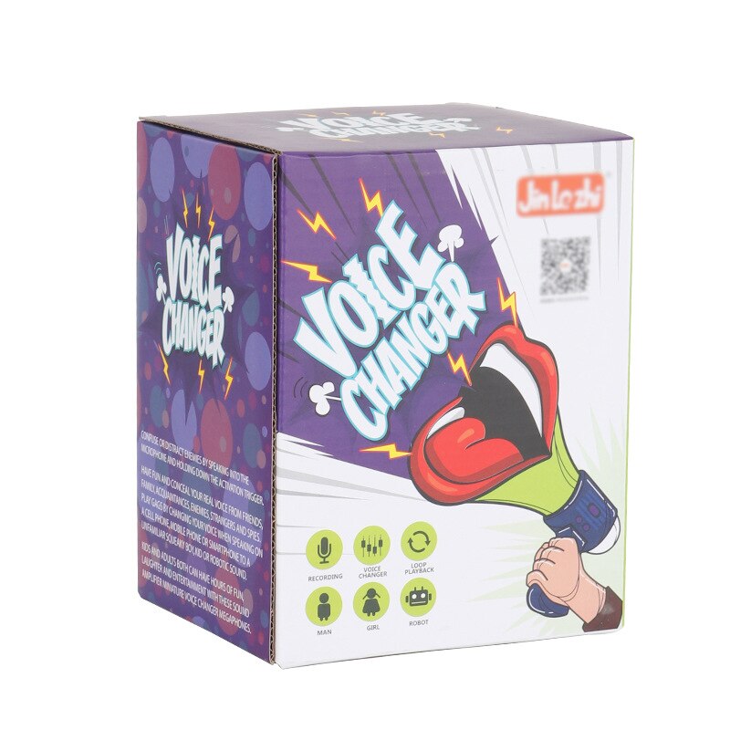 Speelgoed Hoorn Funny Kids Toys 4 Verschillende Stemmen Smart Voice Changer Luidspreker Kinderen Onderwijs Klinkende Speelgoed Voice Changing Hoorn