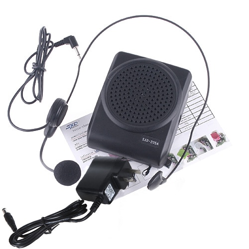Mini 8 Multi Voice Changer Microphone Megaphone Loudspeaker Portable For Teaching Tour Guiding Sales And Speech