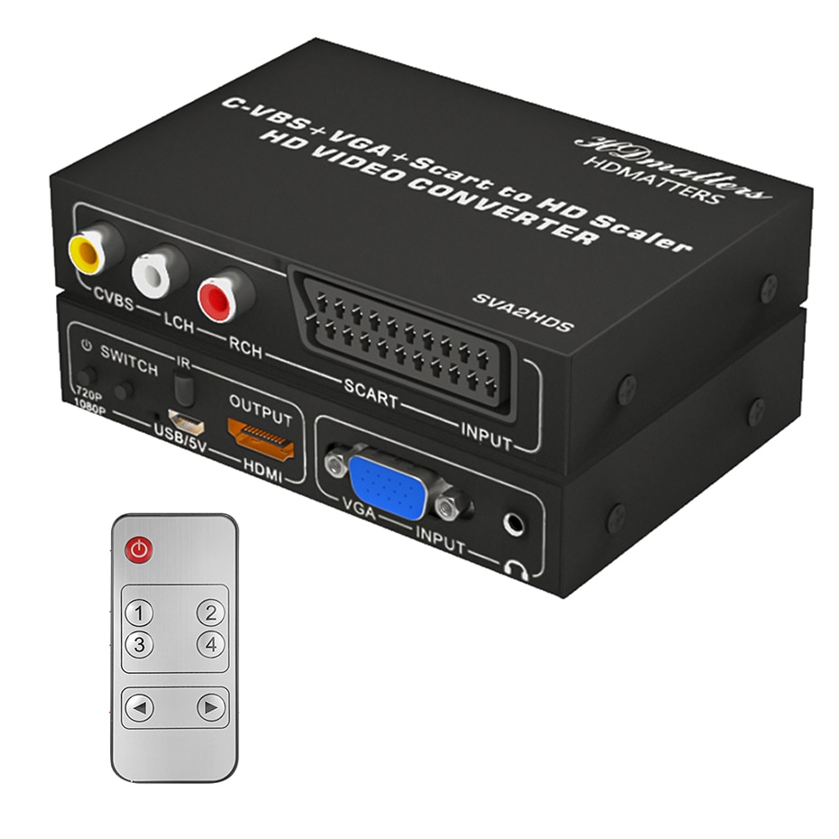 Hdmi Scart Converter Adapter Composiet Av Vga Scart Naar Hdmi Converter Switcher Hdmi Naar Scart Vga Rca Splitter Converter Adapter