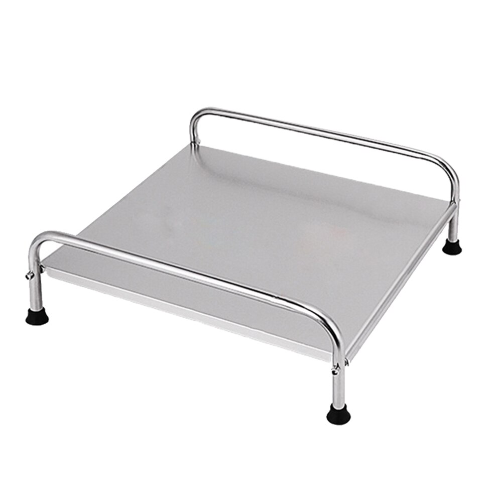 Stainless Steel Gas Burner Stove Stand Kitchen Electric Ceramic Cooker Rack Induction Cooking Rack Protective Cover Bracket: Default Title