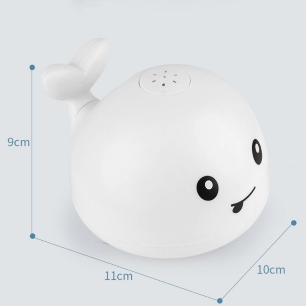 Cute Cartoon Whale Floating Spraying Water Bath Toys Spout Spray Shower Bathing Swimming Bathroom Toy