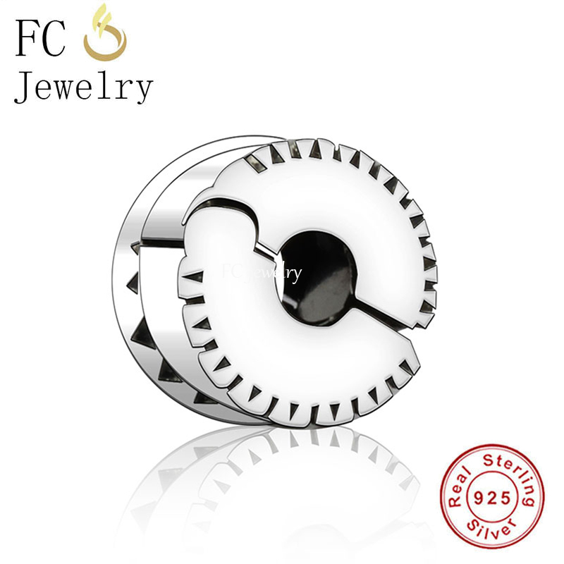 FC Jewelry Fit-pulsera de plata de ley 925 para mujer, cierre redondo, fabricación de cuentas, Berloque: FC1211