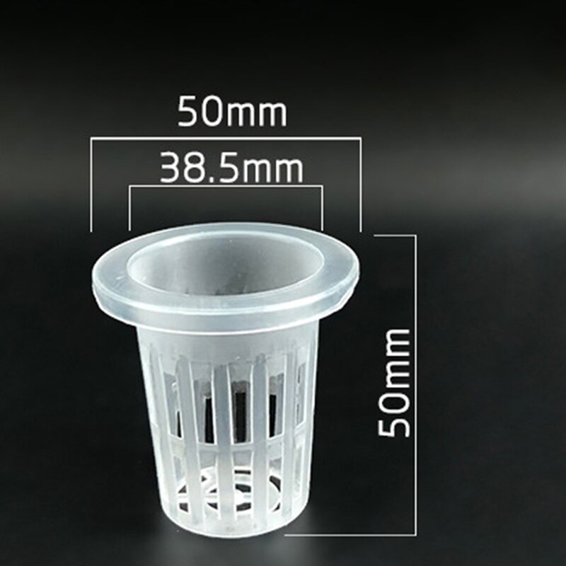 10 Pcs/lot PVC Plastic Mesh Pot Garden Hydroponic Nursery Net Cup Vegetable Plant Soilless Cultivation Basket Practical: 3