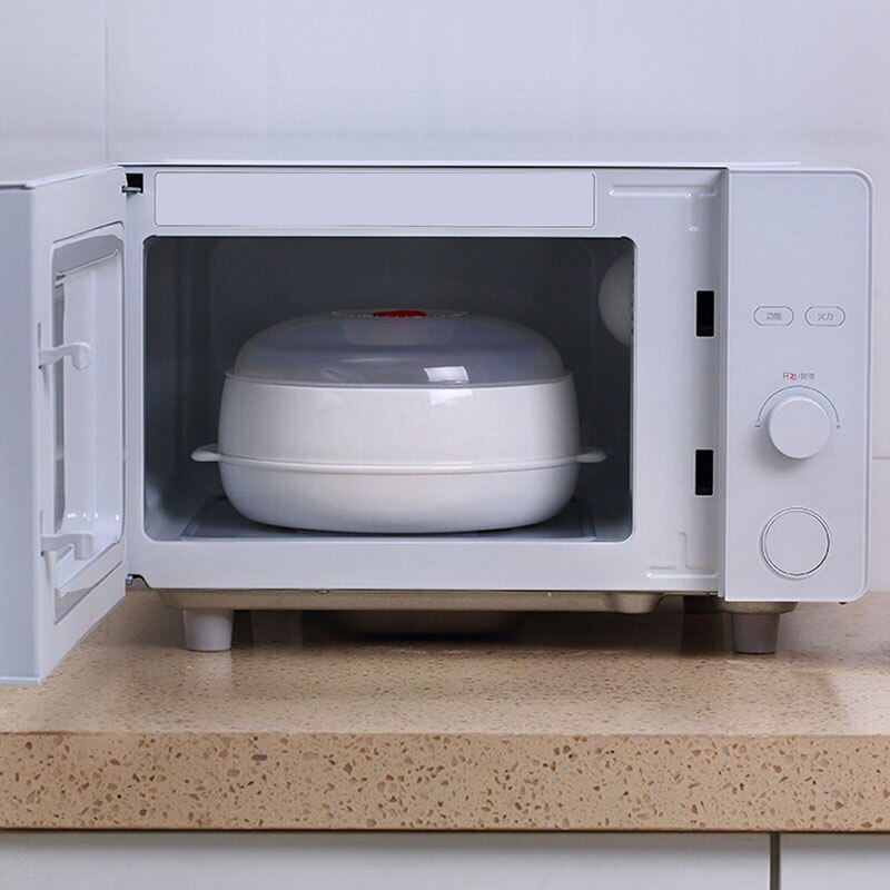 Four à micro-ondes pratique, cuiseur vapeur dédié, panier de cuisson de