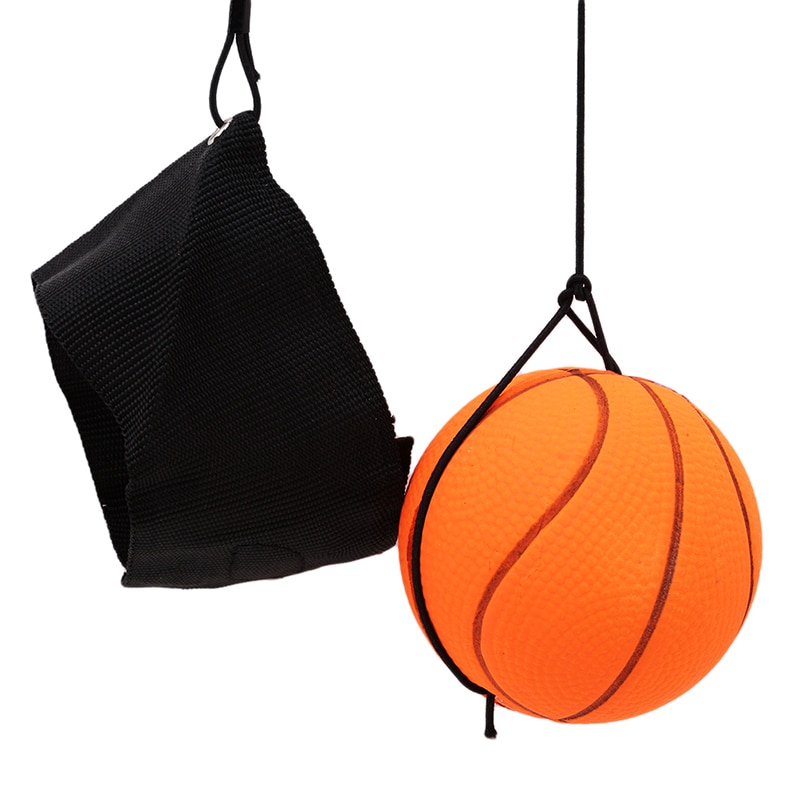 Balle élastique en caoutchouc avec bande de doigts rebondissante, exercice du poignet, balles à rebond, jouets éducatifs pour enfants