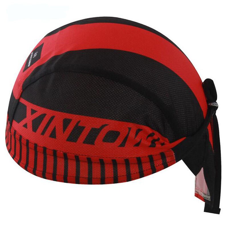 CKAHSBI Outdoor kolarstwo sportowe czapka Quick Dry pałąk rower jazda bandany szalik lato kobiety mężczyźni czapka do biegania nakrycia głowy: Red sickle