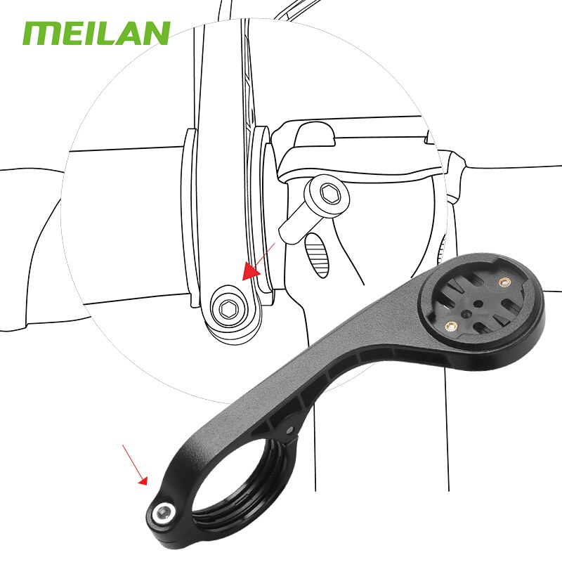 Meilan C2C3 Double-Sided Bike Computer Mount C3 Speed / Cadence Sensor MTB Road Cycling Parts Speedometer Bike Accessories