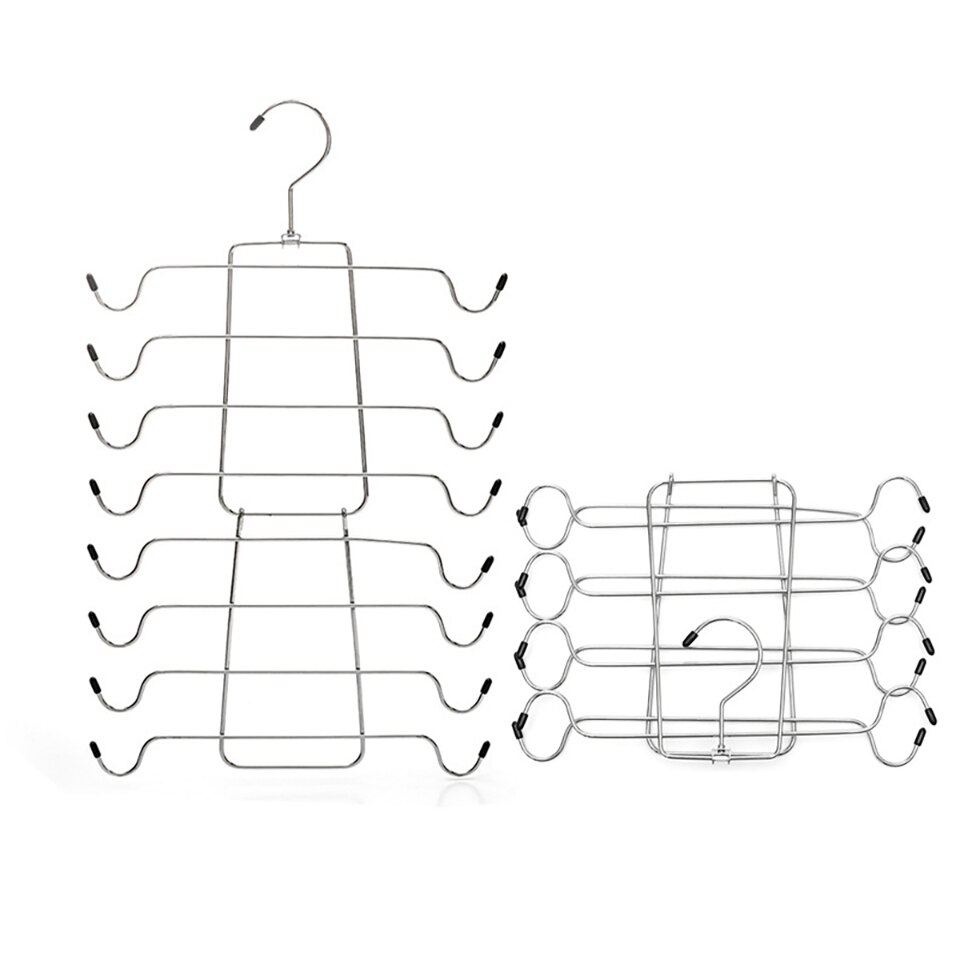 Opvouwbare hangtas meerlaagse hangers voor kledingrek metalen ondergoedhangerrek ondergoed bh-hanger opbergruimte