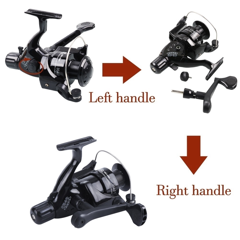 Sougayilang Carp Fishing Rod Reel Set 3M Spinning Fishing Feeder Rod and 2BB Carp Fishing Reels Rod 150m Line Fishing Combo