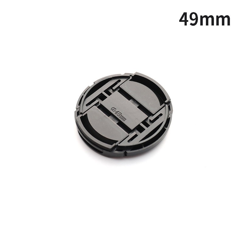 1-teiliger Kamera objektiv deckel 40,5mm 49mm 52mm 55mm 58mm 62mm 67mm 72mm 77mm 82mm Schnapp verschluss für sterben vordere Objektiv kappe für sterben Kamera: Tiefe Blau