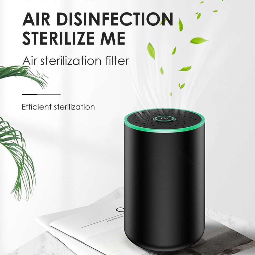Q4 Portable Car Ozone Disinfection Machine Generator Air Purifier Deodorant Travel Car to go to Formaldehyde Air Disinfection