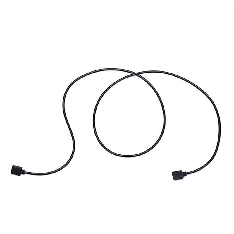 Cable de extensión de 4 pines, conector LED hembra, Color negro, 30cm/100cm, 4 pines, 0,3 m/1m, para tira LED RGB 2835 3528 5050