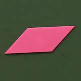 mathematics teaching aids 1pcs Circular magnetic teaching aids Square rectangle Triangle Magnetic small teaching aids: NO8