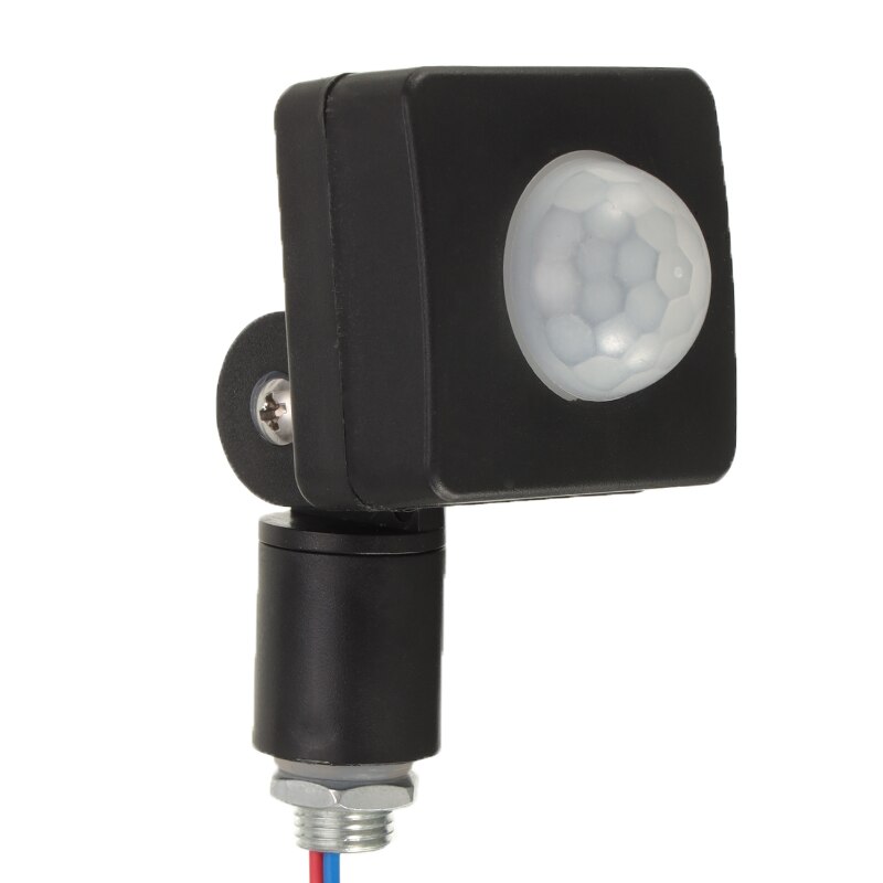 Automatic PIR Motion Sensor Detector LED Flood Light Waterproof Outdoor IP65 Motion Sensor Adjustable PIR Switch AC85-265V