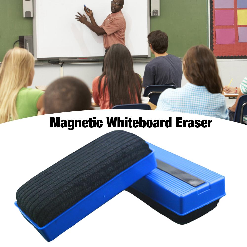 Whiteboard Eraser 1pc Blue Dry Marker Eraser Cleaner Duster Chalkboard Magnetic Whiteboard Blackboard Office School Eraser