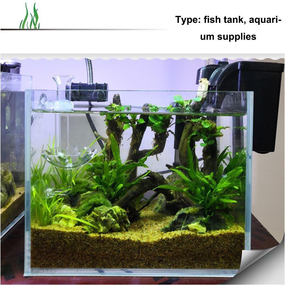 Aquarium Fish Garnalen Feeder Acryl Aquarium Drijvende Kom Bloem Vorm Voedsel Feeder Met Zuignap Aquarium Benodigdheden