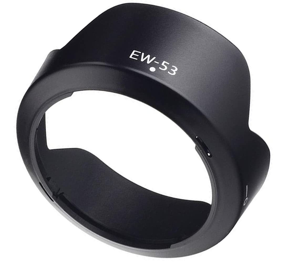 Flower Petal Bayonet Lens Hood Shade Replace EW-53 for Canon EF-M 15-45mm f/3.5-6.3 IS STM/ 15-45 mm f3.5-6.3 IS STM EW53 EW 53