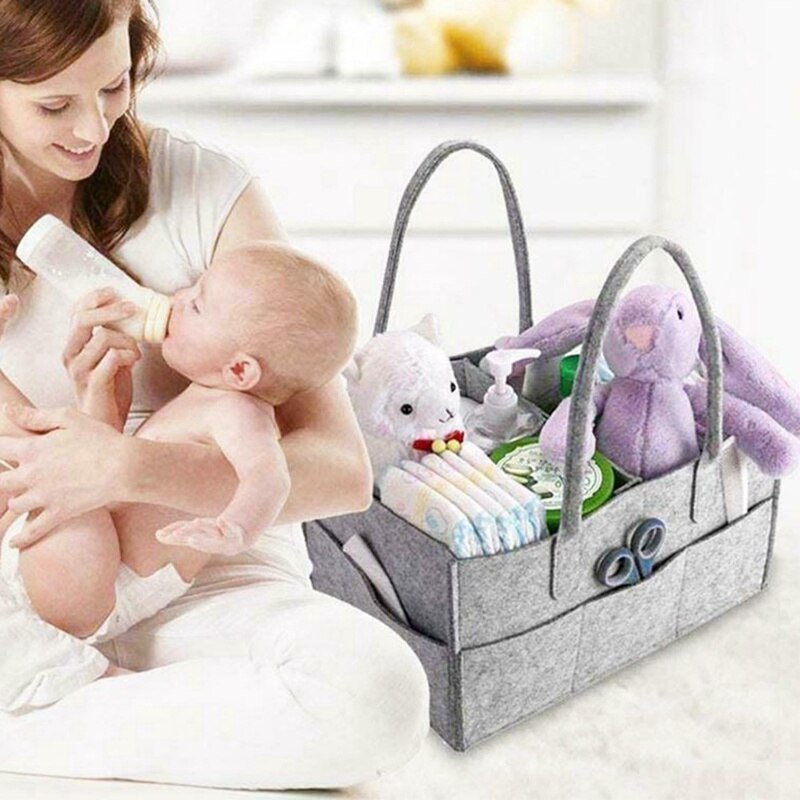 pielucha Organizer mumia torba ramię Crossbody poczuł torba wielofunkcyjny przechowywanie torebka dla na wolnym powietrzu kemping piknik torby Totes wielki