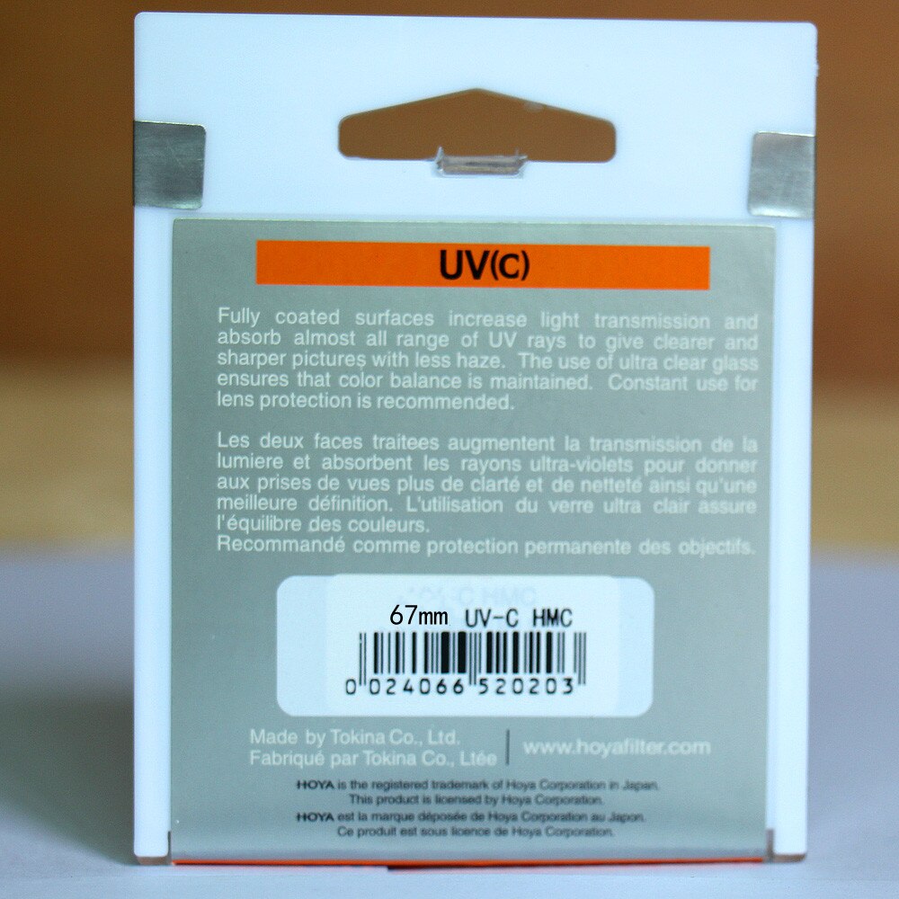 Hoya HMC UV (c) for camera lens A-UVC HOYA 67mm camera filter frame digital multilayer coating MC UV C