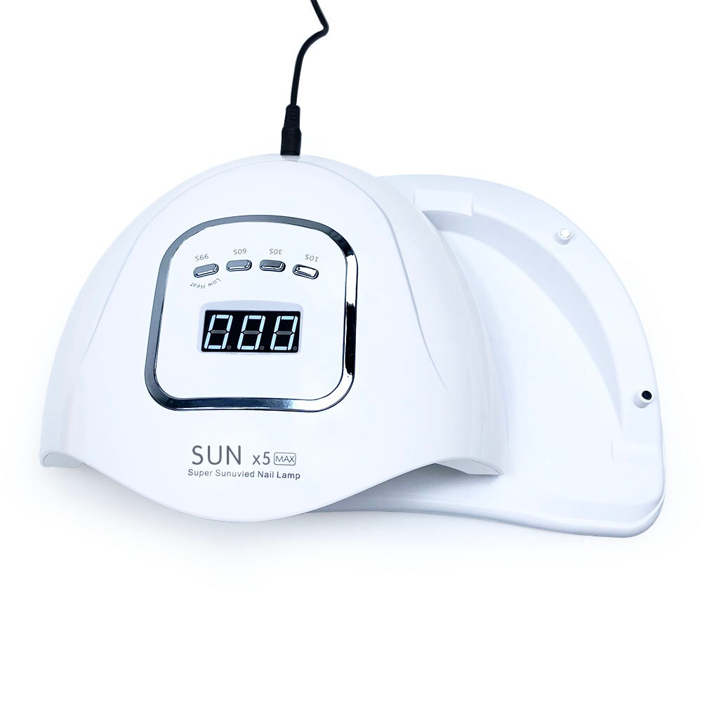 profession SUN x5MAX LED Lamp UV Lamp 80W Nail Dryer LCD Display Nail Dryer For manicure Gel Polish Auto Sensor Timer UV Cabin