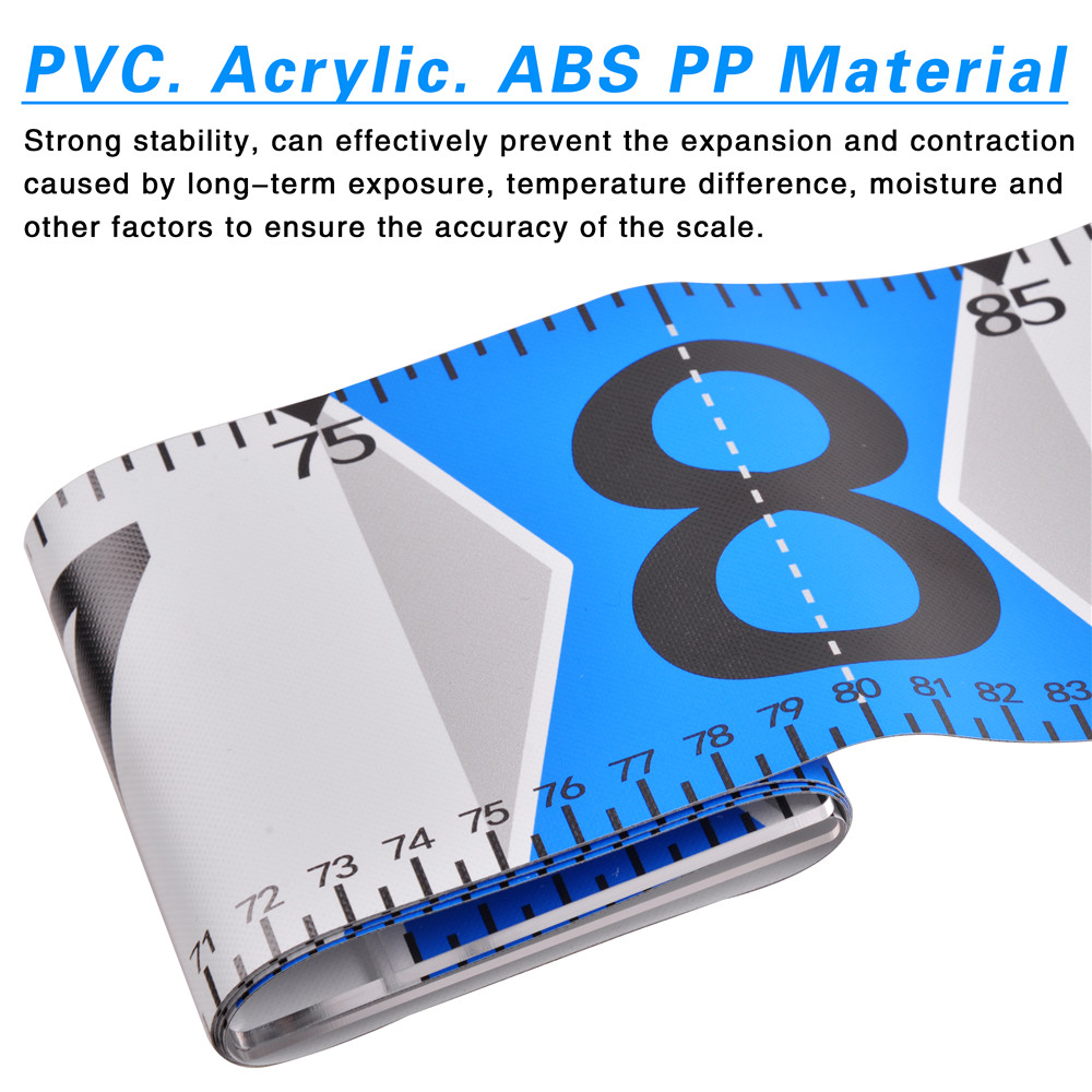 Portable Fishing Ruler Scale Fish Measuring Ruler Acrylic 120CM Ultra Long Measurement Tape Carp Fishing Tackle