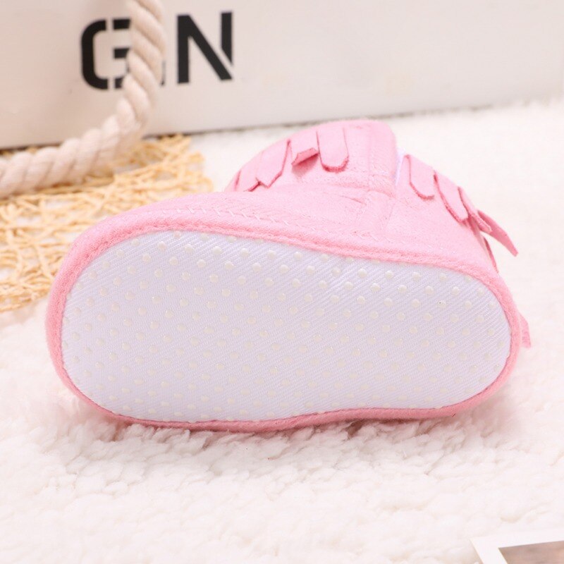 Peuter Schoenen Winter Snowboots Infant Zachte Bodem Baby Kwastje -Collectie Baby Schoenen Zachte Zool Anti-Slip crib Laarzen