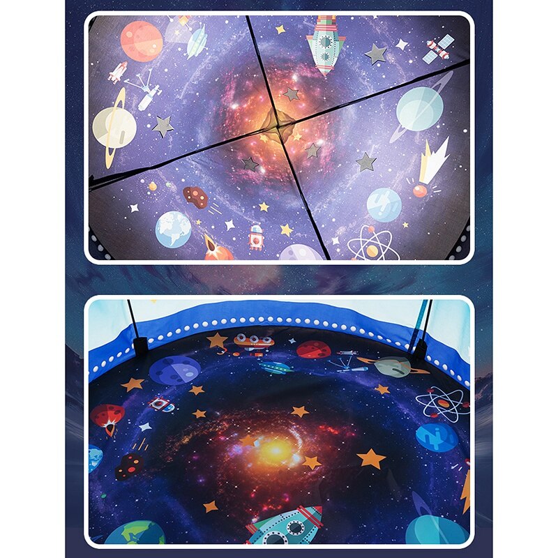 Kids Play Tent Indoor En Outdoor Kinderen Tent Prinses Draagbare Yurt Baby Speelgoed Huis Hek Ballenbad Tent Voor kids