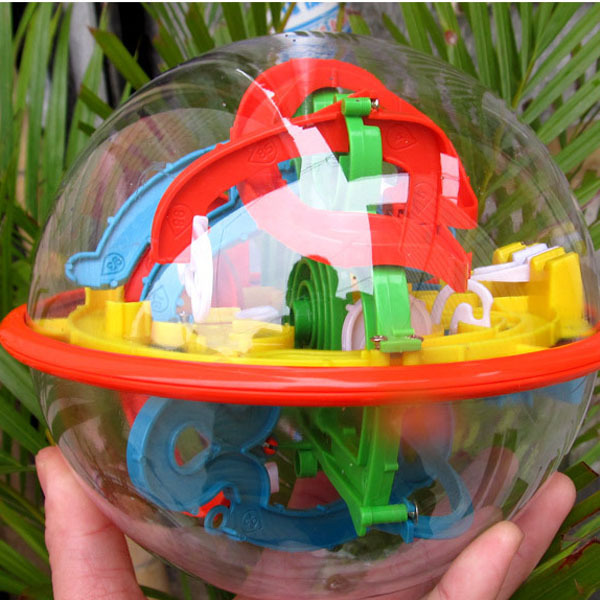 3D Raum Reisenden Intellekt Ball Balance Labyrinth-Spiel Puzzle Spielzeug MSYG 100 Ebene